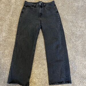 Old Navy Extra High Rise Sky-Hi Wide Leg Jeans